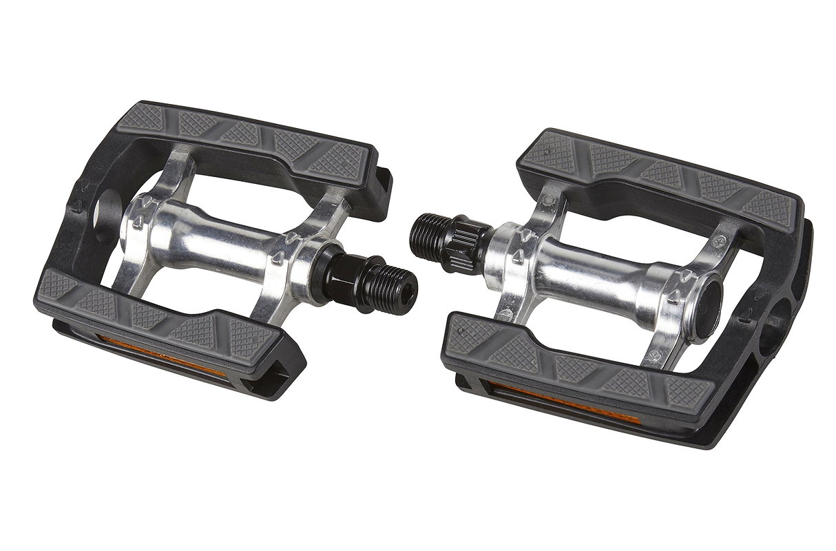 MATRIX Trekking-/Comfort-/City Pedal PE67 schwarz / silber EVP