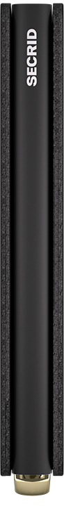 Secrid Slimwallet Emboss Diamond Black+ – Seitenansicht