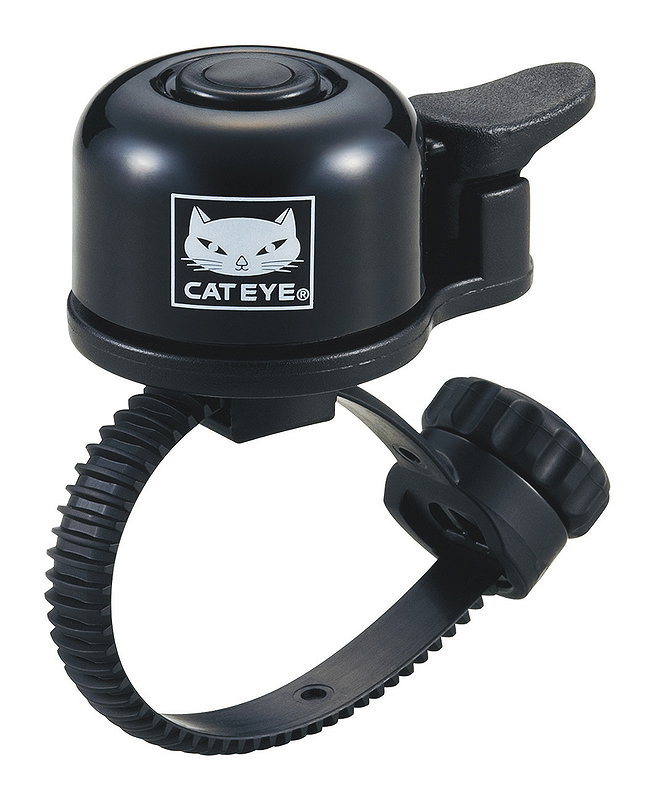 CATEYE Mini-Glocke Alu 19-32 mm schwarz OH-1400